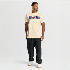 Cream Philadelphia Phillies Nike Swoosh Legend Dri-FIT T-Shirt