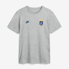 Heather Gray Kansas City Royals Nike Cooperstown 2-Hit T-Shirt