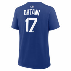 Royal Shohei Ohtani Los Angeles Dodgers Nike Women's Alternate Name & Number T-Shirt