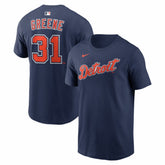 Navy Riley Greene Detroit Tigers Nike Name & Number T-Shirt