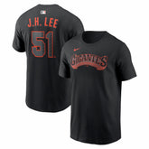 Black Jung Hoo Lee San Francisco Giants Nike Alternate Name & Number T-Shirt
