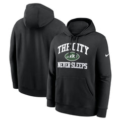 The City Never Sleeps Club Fleece Hoodie - New York Jets Hoodies