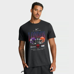 Minnesota Vikings vs. International Games London 2025 T-Shirt - Cleveland Browns T-shirts