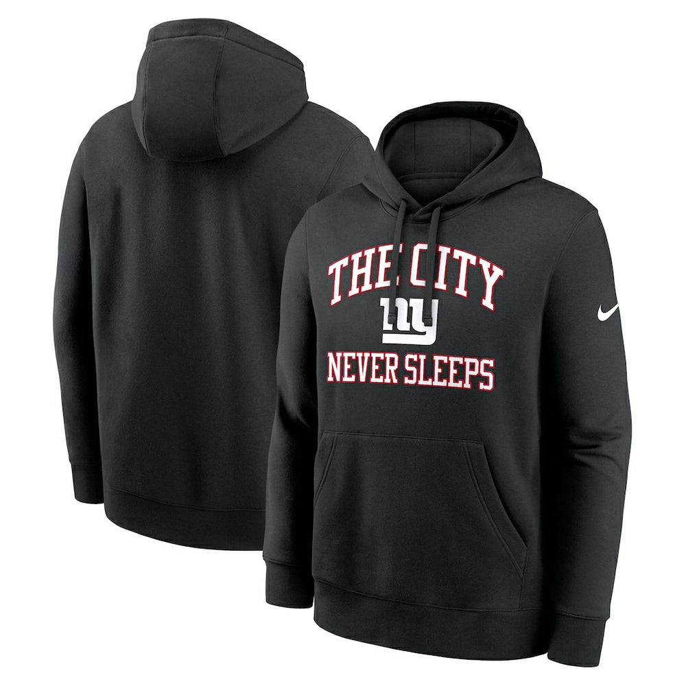 The City Never Sleeps Club Fleece Hoodie - New York Giants Hoodies