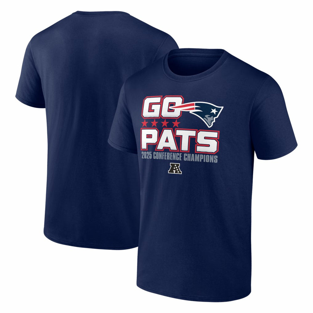 2025 AFC Champions Hometown T-Shirt - New England Patriots T-shirts