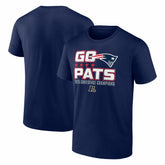 2025 AFC Champions Hometown T-Shirt - New England Patriots T-shirts