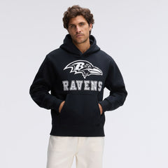 IconicFleece Flocked Hoodie - Baltimore Ravens Hoodies