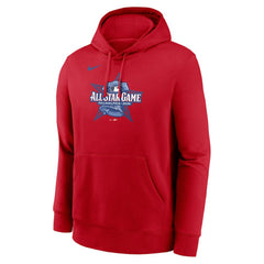Red Nike 2026 MLB All-Star Game Logo Club Pullover Hoodie