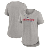 Heather Gray MLB All-Star Nike Women's 2026 MLB All-Star Game Wordmark Tri-Blend T-Shirt