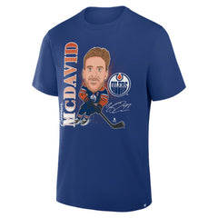 NHL Connor McDavid Edmonton Oilers Fanatics Caricature Player T-Shirt