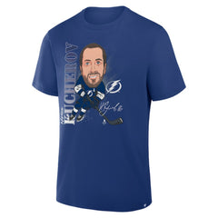 NHL Nikita Kucherov Tampa Bay Lightning Fanatics Caricature Player T-Shirt