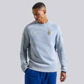 Gray Los Angeles Dodgers Nike 2026 Gold Collection Tech Fleece Sweatshirt