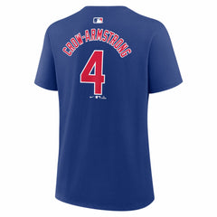 Royal Pete Crow-Armstrong Chicago Cubs Nike Women's Name & Number T-Shirt
