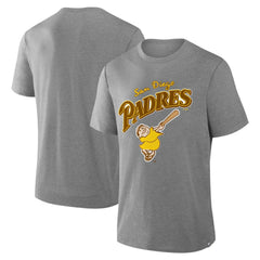 Heather Gray San Diego Padres Fanatics Tribute IYKYK Tri-Blend T-Shirt