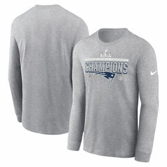 2025 AFC Champions Locker Room Trophy Collection Long Sleeve T-Shirt - New England Patriots T-shirts