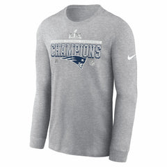 2025 AFC Champions Locker Room Trophy Collection Long Sleeve T-Shirt - New England Patriots T-shirts
