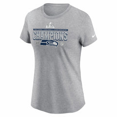 Women's 2025 NFC Champions Locker Room Trophy Collection T-Shirt - Seattle Seahawks T-shirts