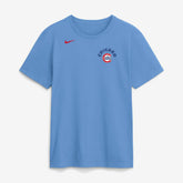 Light Blue Chicago Cubs Nike Electric Bear T-Shirt