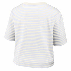 Women's Striped Cropped T-Shirt - Kansas City Chiefs T-shirts