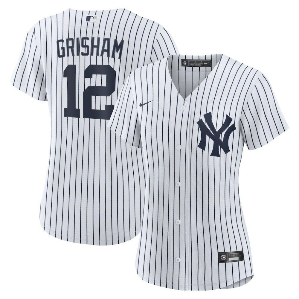 White Trent Grisham New York Yankees Nike Women's Home Replica Jersey
