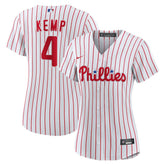 White Otto Kemp Philadelphia Phillies Nike Women's Home Replica Jersey