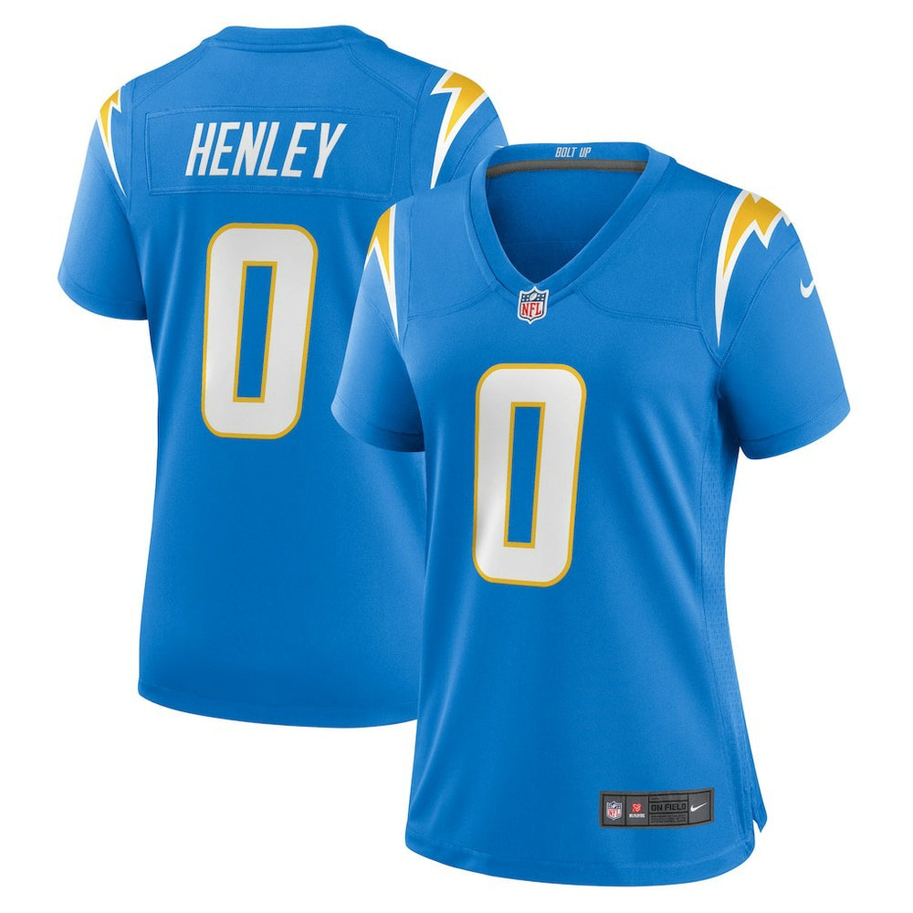 Daiyan Henley Women's Team Game Jersey - Los Angeles Chargers Jerseys