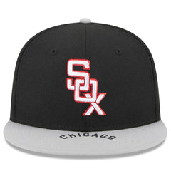 Black/Gray Chicago White Sox New Era On Deck 59FIFTY Fitted Hat