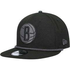 New Era Brooklyn Nets Back Laurels 9FIFTY Snapback Hat