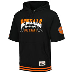 Pre-Game Short Sleeve Pullover Hoodie - Cincinnati Bengals Hoodies