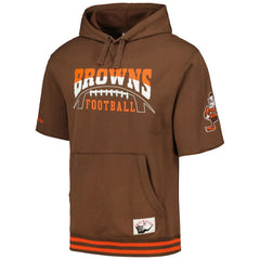 Pre-Game Short Sleeve Pullover Hoodie - Cleveland Browns Hoodies