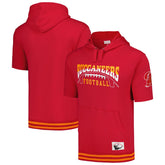 Pre-Game Short Sleeve Pullover Hoodie - Tampa Bay Buccaneers Hoodies