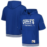 Pre-Game Short Sleeve Pullover Hoodie - Indianapolis Colts Hoodies