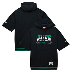 Pre-Game Short Sleeve Pullover Hoodie - New York Jets Hoodies