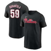 Black Jhoan Duran Philadelphia Phillies Nike Name & Number Player Nickname T-Shirt
