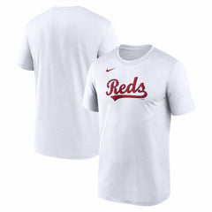 White Cincinnati Reds Nike New Legend Wordmark Dri-FIT T-Shirt