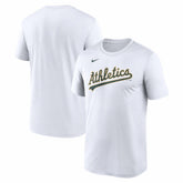 White Athletics Nike New Legend Wordmark Dri-FIT T-Shirt