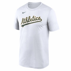 White Athletics Nike New Legend Wordmark Dri-FIT T-Shirt