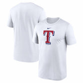 White Texas Rangers Nike New Legend Dri-FIT T-Shirt