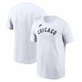 White Chicago White Sox Nike Cooperstown Collection Wordmark T-Shirt