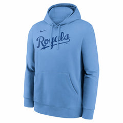 Light Blue Kansas City Royals Nike Dri-Fit Club Hoodie