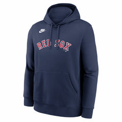 Navy Boston Red Sox Nike Cooperstown Collection Wordmark Club Hoodie