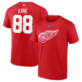 NHL Patrick Kane Detroit Red Wings Fanatics Authentic Stack Name & Number T-Shirt