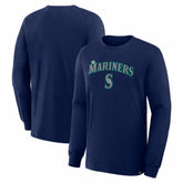 Navy Seattle Mariners Fanatics Lock-Up Legacy Long Sleeve T-Shirt