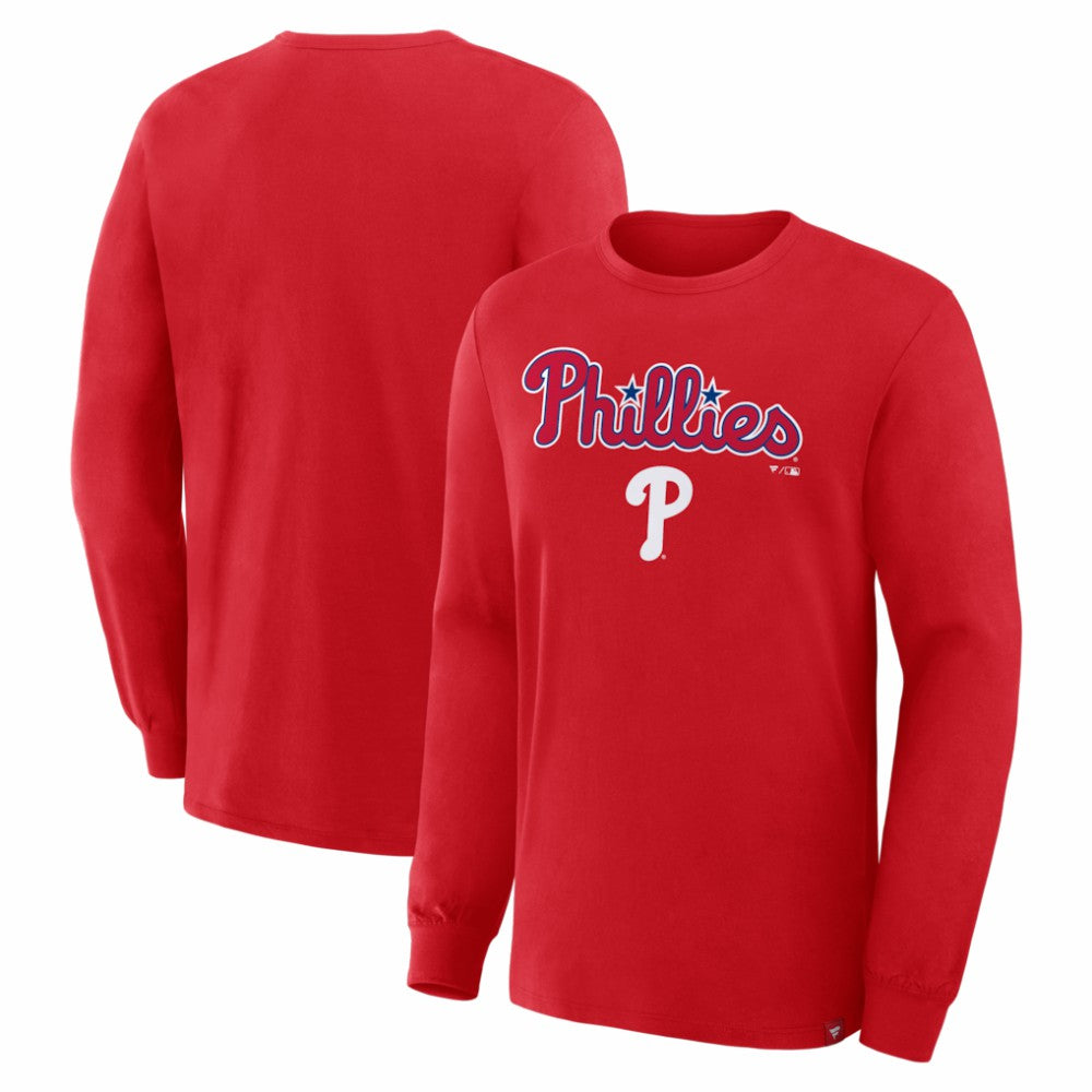 Red Philadelphia Phillies Fanatics Lock-Up Legacy Long Sleeve T-Shirt