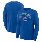 Royal Chicago Cubs Fanatics Lock-Up Legacy Long Sleeve T-Shirt