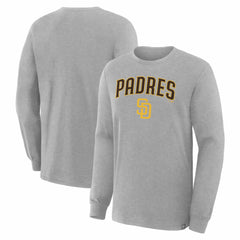 Heather Gray San Diego Padres Fanatics Lock-Up Legacy Long Sleeve T-Shirt
