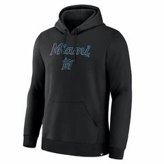 Black Miami Marlins Fanatics Lock-Up Legacy Hoodie