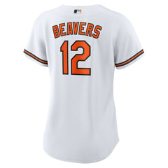 White Dylan Beavers Baltimore Orioles Nike Women's Home Replica Jersey