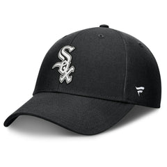 Black Chicago White Sox Fanatics Core Adjustable Hat