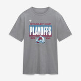 NHL Colorado Avalanche Fanatics 2026 Stanley Cup Playoffs Vintage Tri-Blend T-Shirt